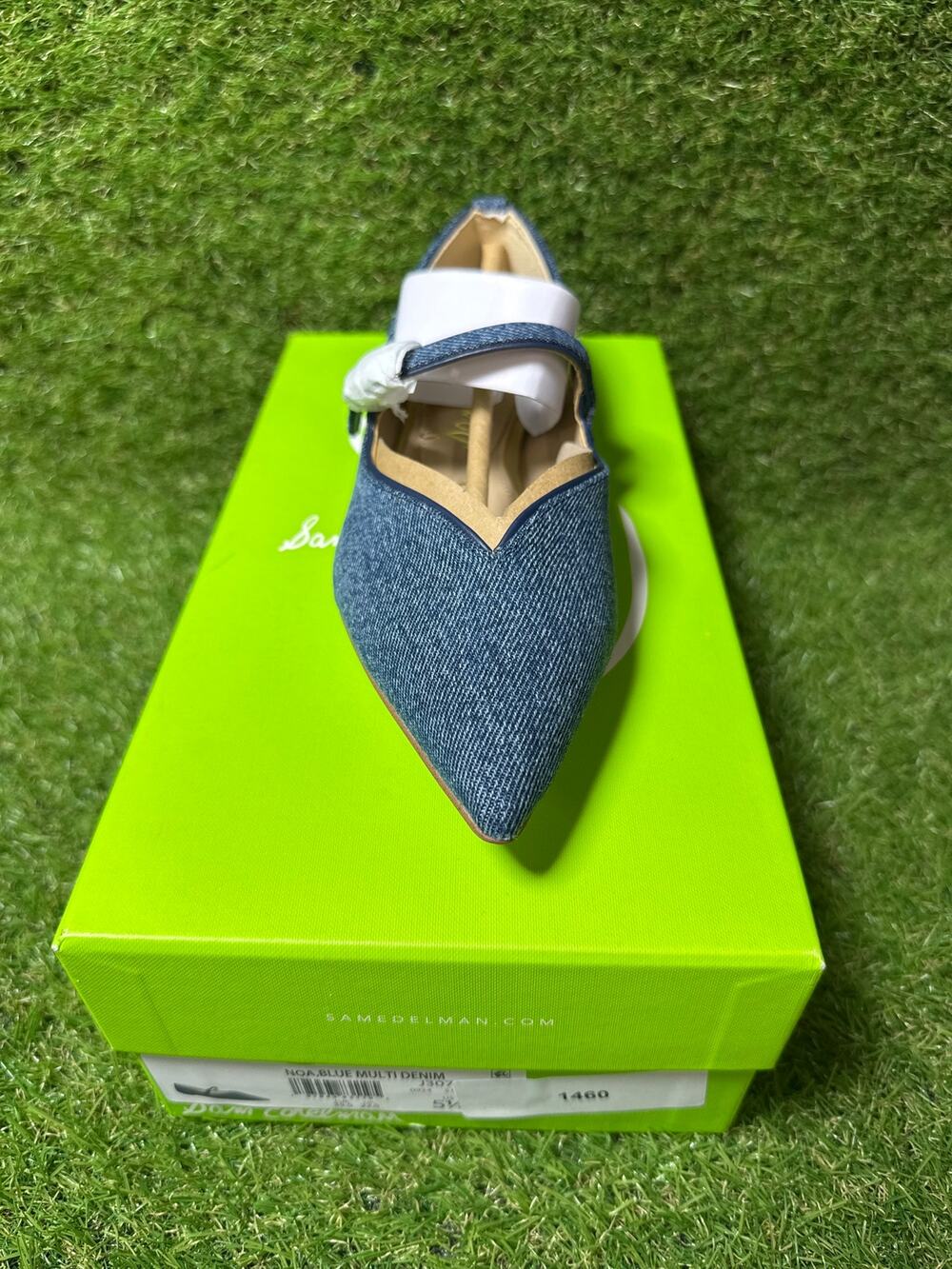 Sam Edelman Women's Noa Pointed Toe Mary Jane Flat Size 5.5
